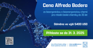 Cena A. Badera za bioanorganickou a bioorganickou chemii 2025